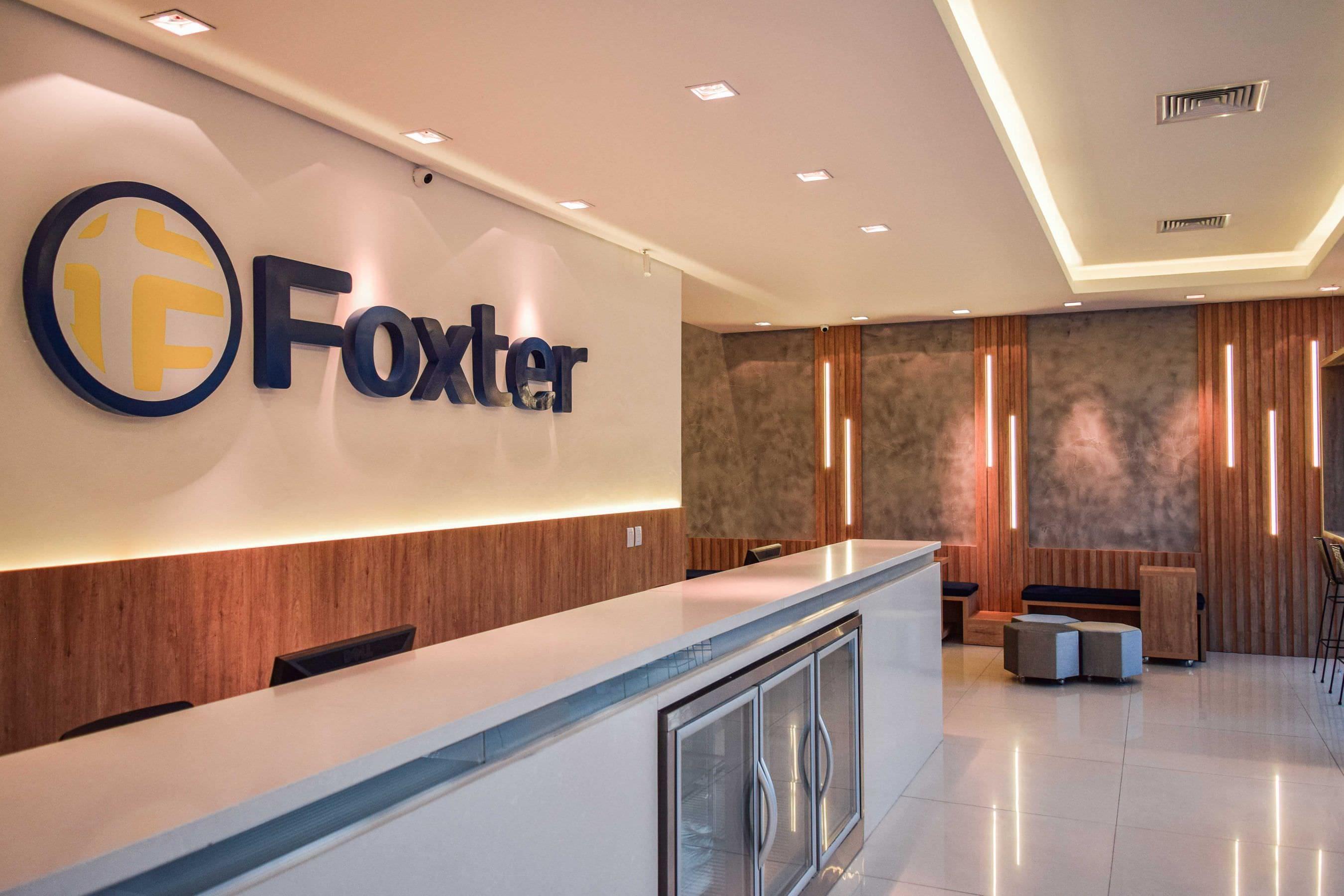 Sala de recepção da Foxter